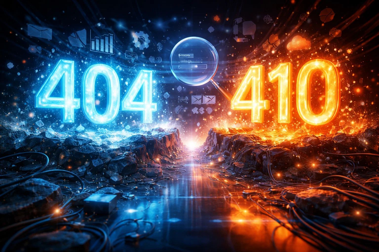 Статусы 404 и 410 подробно